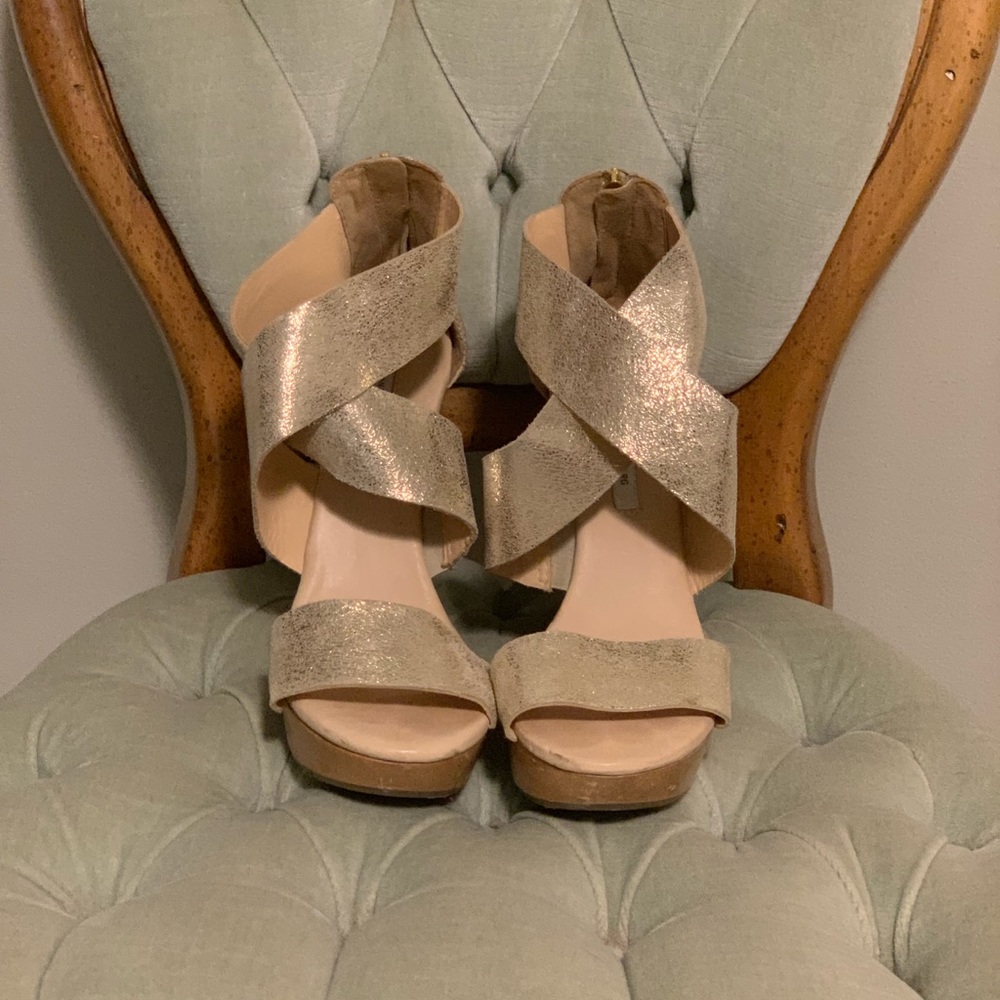 Diane Von Furstenberg Opal Wedge Sandals